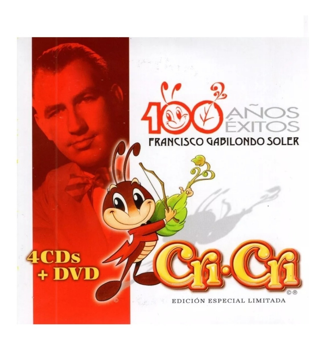 Foto 2 pulgar | Cri - Cri 100 Años 100 Éxitos Edición Limitada 4 Cd + Dvd Sony Music
