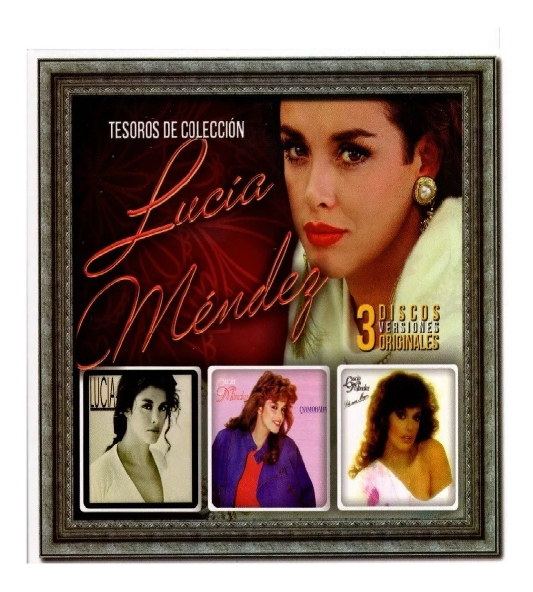 Lucía Méndez Tesoros De Colección 3 Discos Cd Sony Music