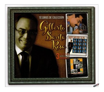 Foto 1 | Gilberto Santa Rosa Tesoros De Colección Box 3 Discos Cd Sony Music