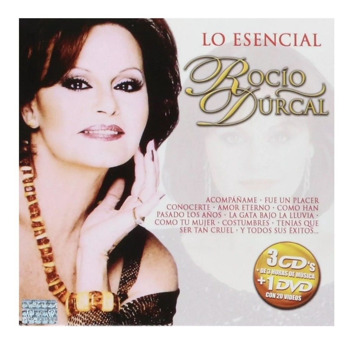 Rocío Dúrcal Lo Esencial Boxset 3 Discos Cd + Dvd Sony Music