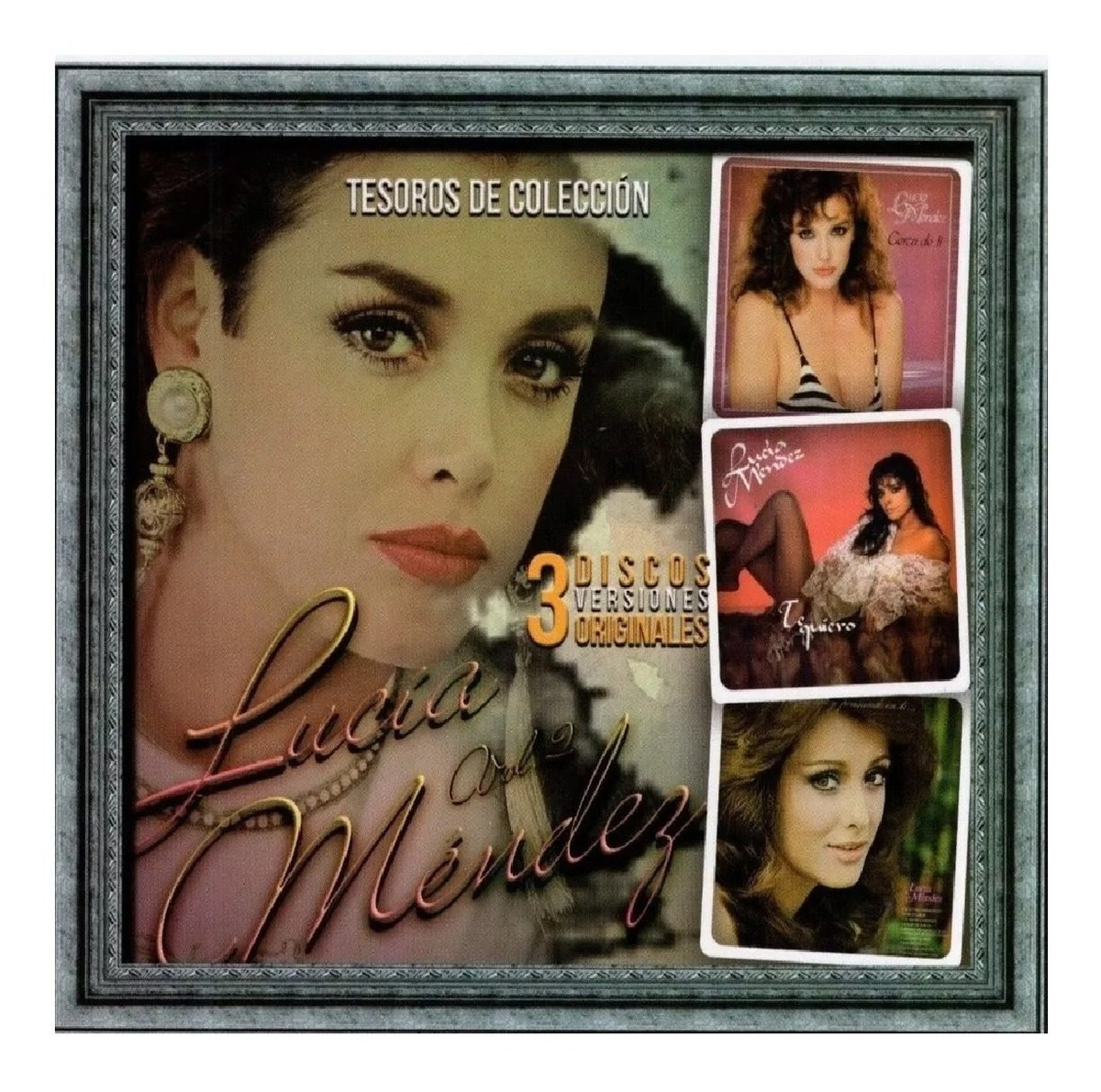 Lucía Méndez Tesoros De Colección Box 3 Discos Cd Sony Music