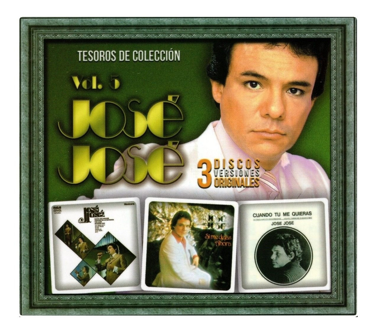 Jose Jose Tesoros De Coleccion Volumen 5 Box 3 Discos Cd