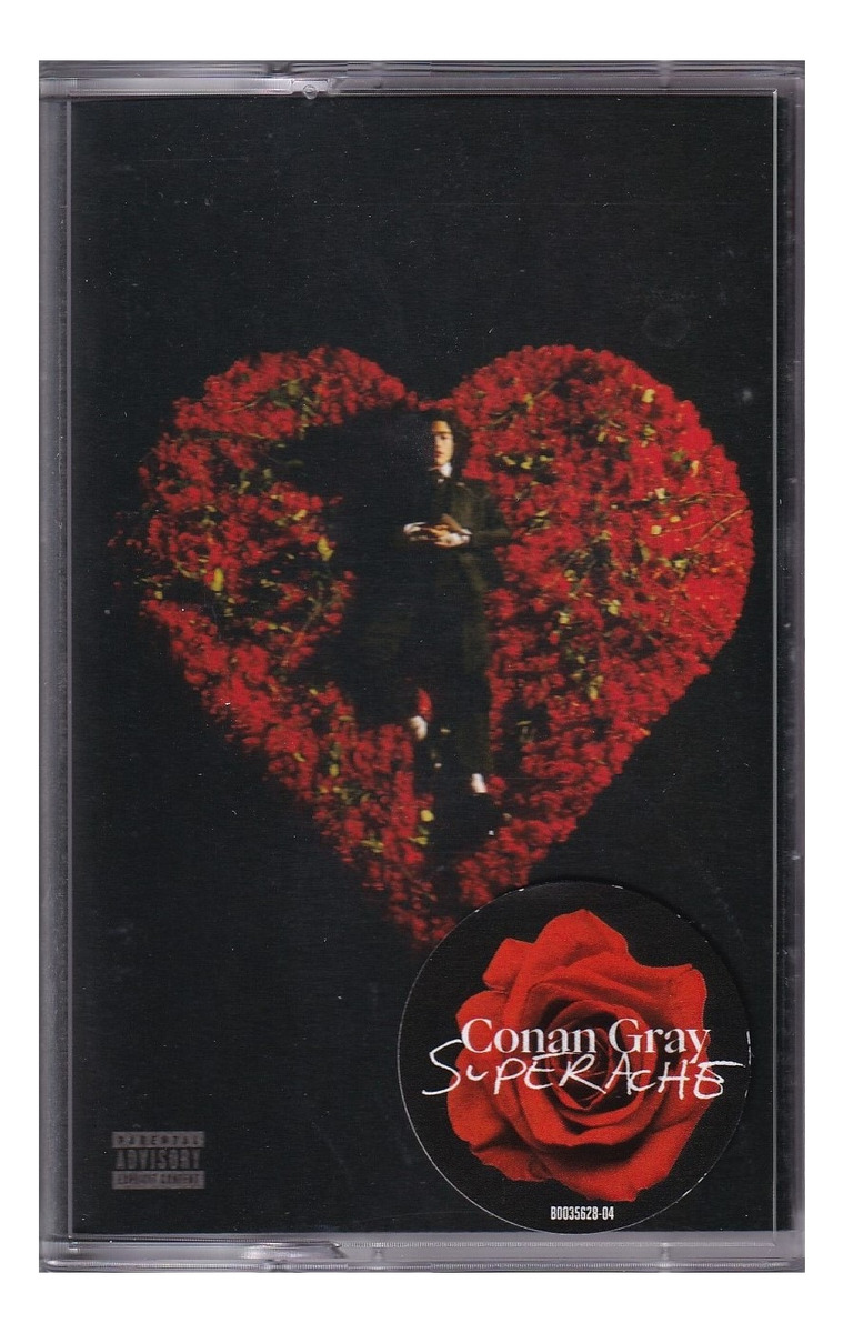 Foto 1 | Conan Gray Superache Rojo Red Importado Cassette