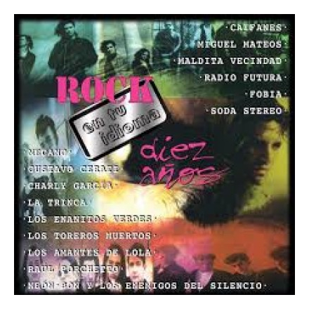 Rock En Tu Idioma 10 Años 2 Discos Cd