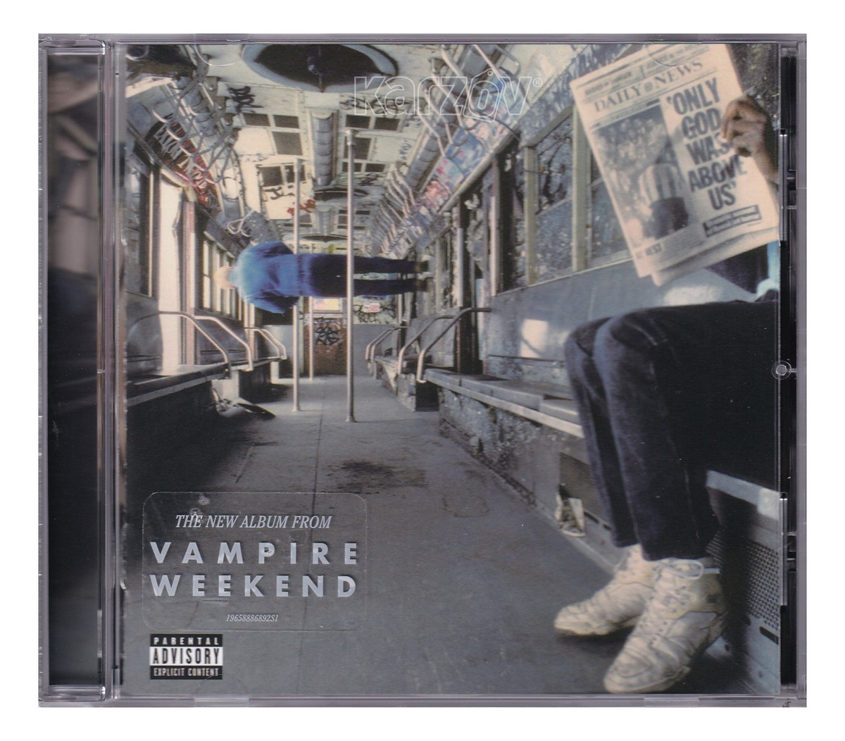 Vampire Weekend Only God Was Above Us Disco Cd