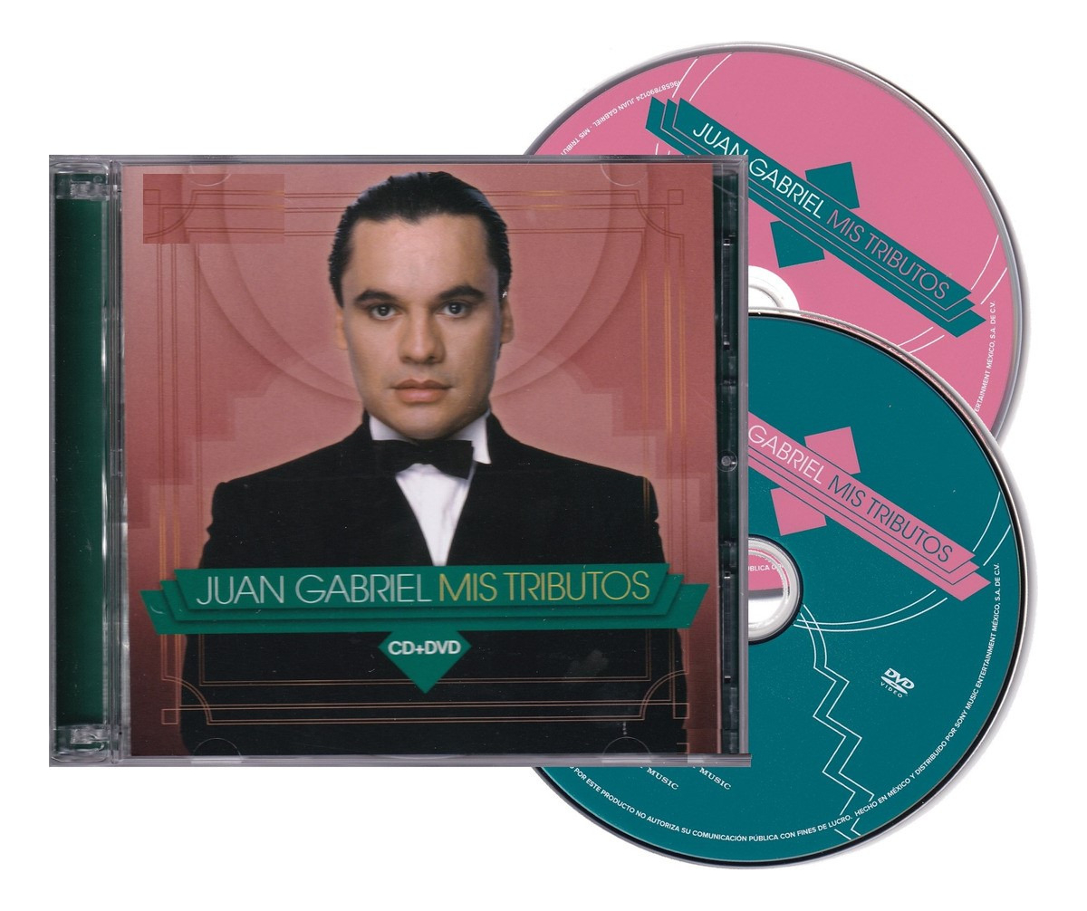 Juan Gabriel Mis Tributos Disco Cd + Dvd