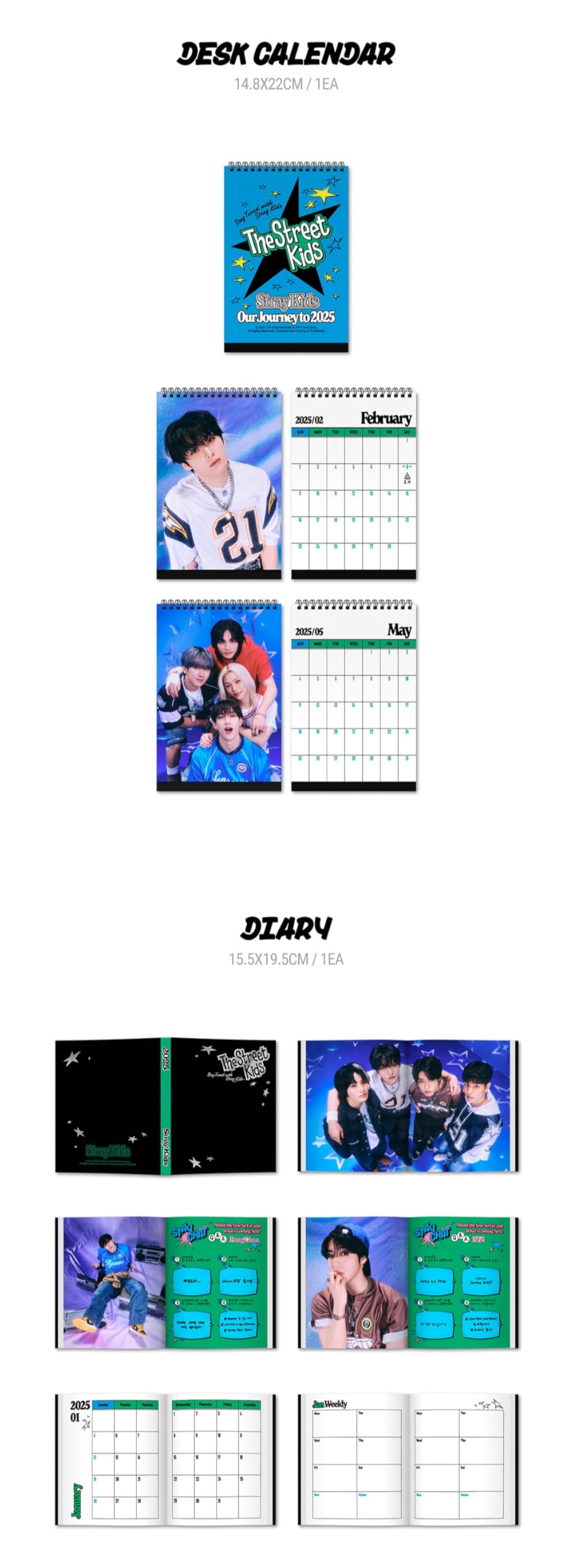 Foto 4 pulgar | Season's Greetings Stray Kids 2025 The Street Kids +set de Tarjetas - Venta Internacional