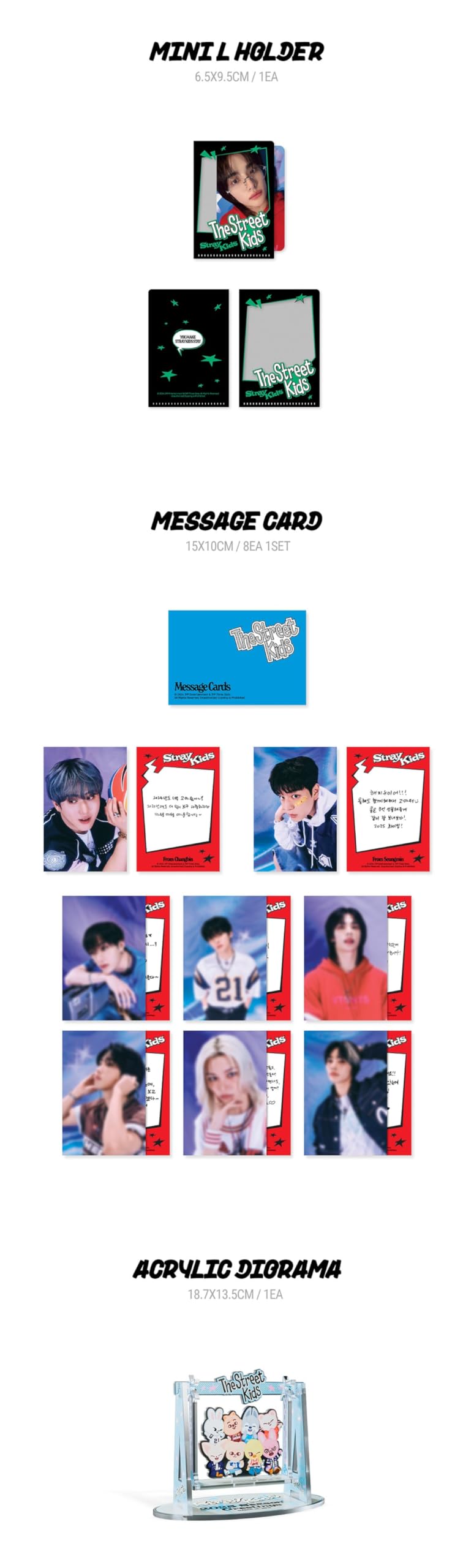 Foto 7 pulgar | Season's Greetings Stray Kids 2025 The Street Kids +set de Tarjetas - Venta Internacional