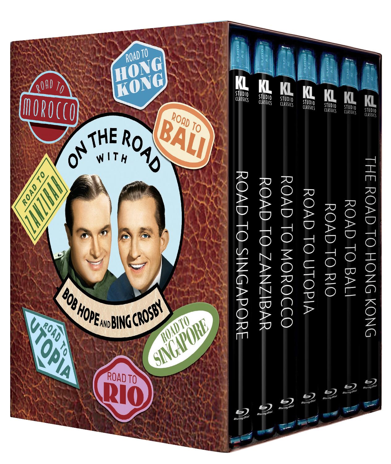 Blu-ray Kino Lorber De Gira Con Hope Y Crosby - Venta Internacional.