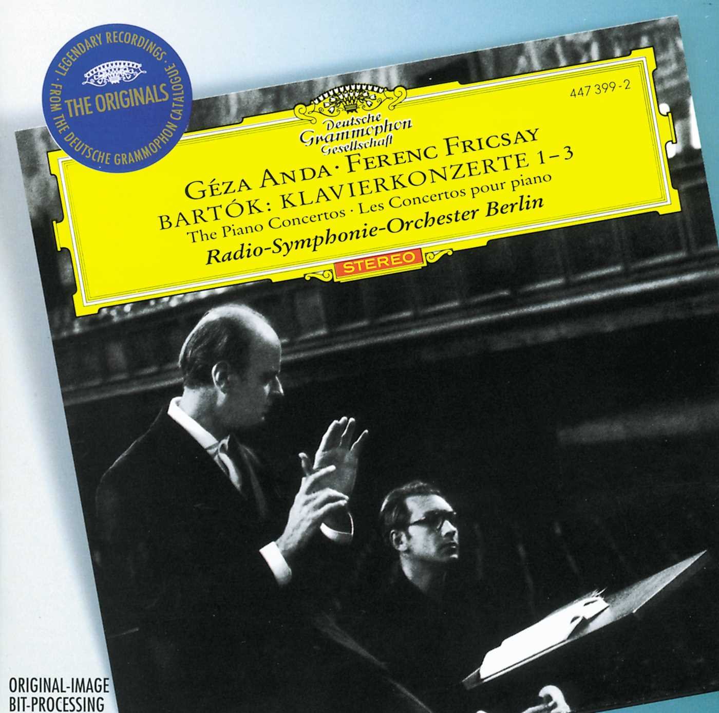 Cd Bartók: Conciertos Para Piano 1-3 De Géza Anda [piano] - Venta Internacional.