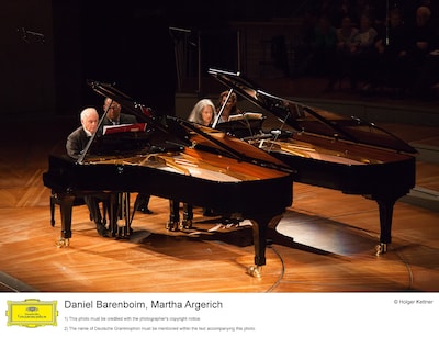 Foto 3 | Dúos De Piano En Cd De Argerich Martha Y Barenboim Dani - Venta Internacional.