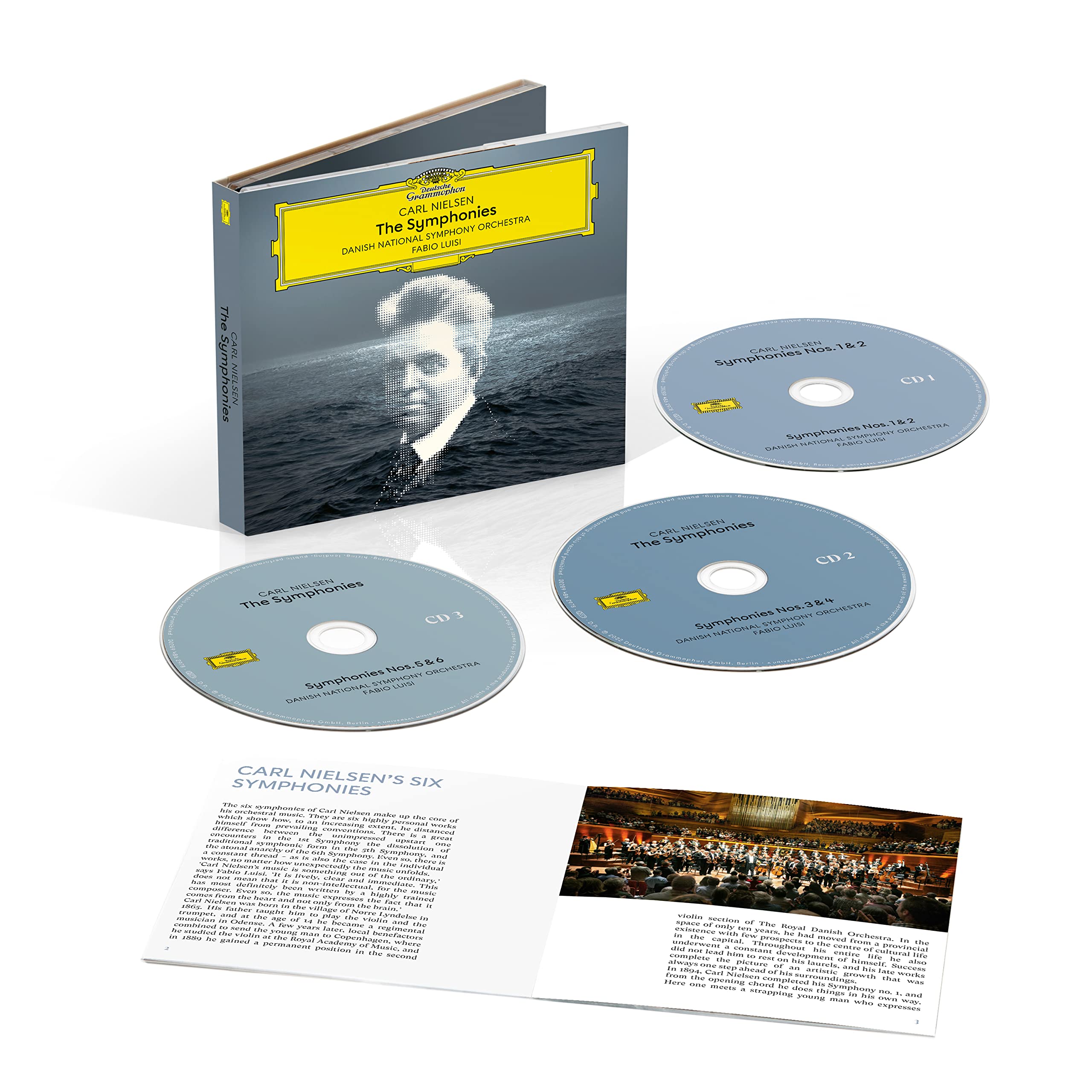 Foto 3 pulgar | Set De Cd Carl Nielsen Las Sinfonías (3 Cds) - Venta Internacional.