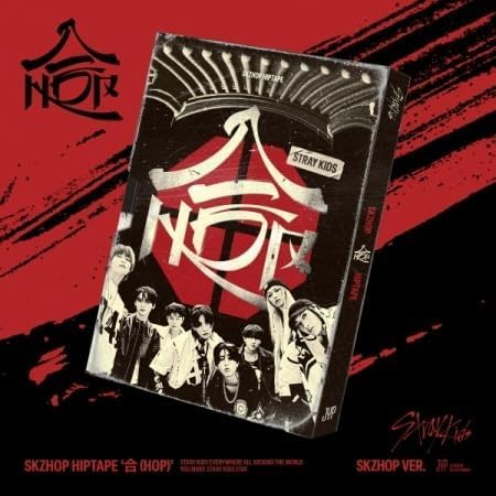 Foto 2 | Set De Álbumes Stray Kids Skzhop Hiptape Hop 3 Ver Con Extras - Venta Internacional.