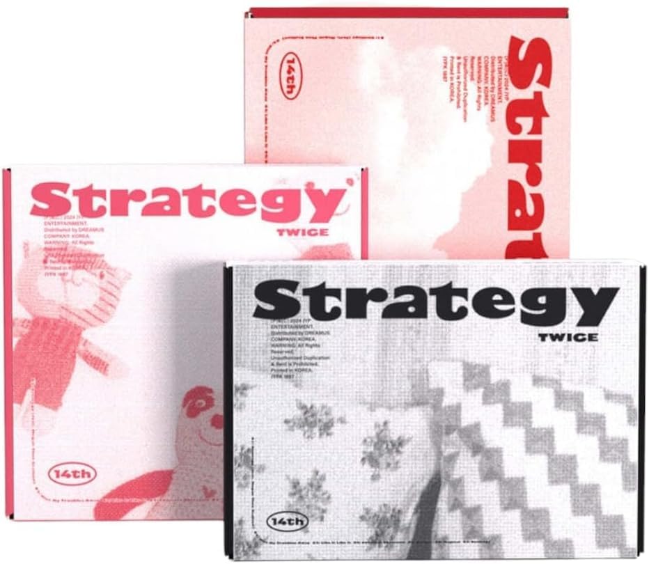 Foto 2 pulgar | Álbum Twice Strategy 14th Mini Con Álbum De Fotos, Set De 3 Versiones - Venta Internacional.