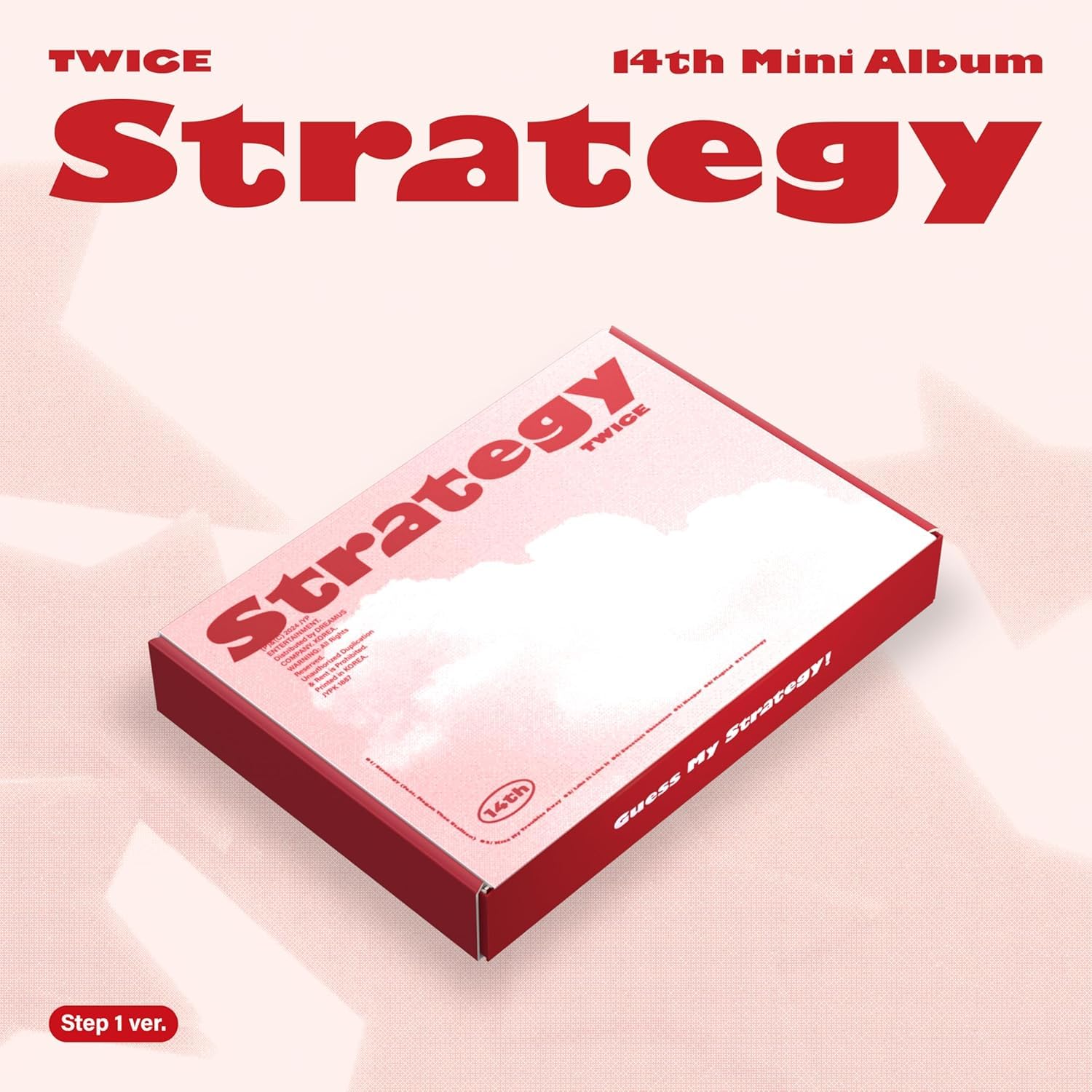 Foto 3 pulgar | Álbum Twice Strategy 14th Mini Con Álbum De Fotos, Set De 3 Versiones - Venta Internacional.