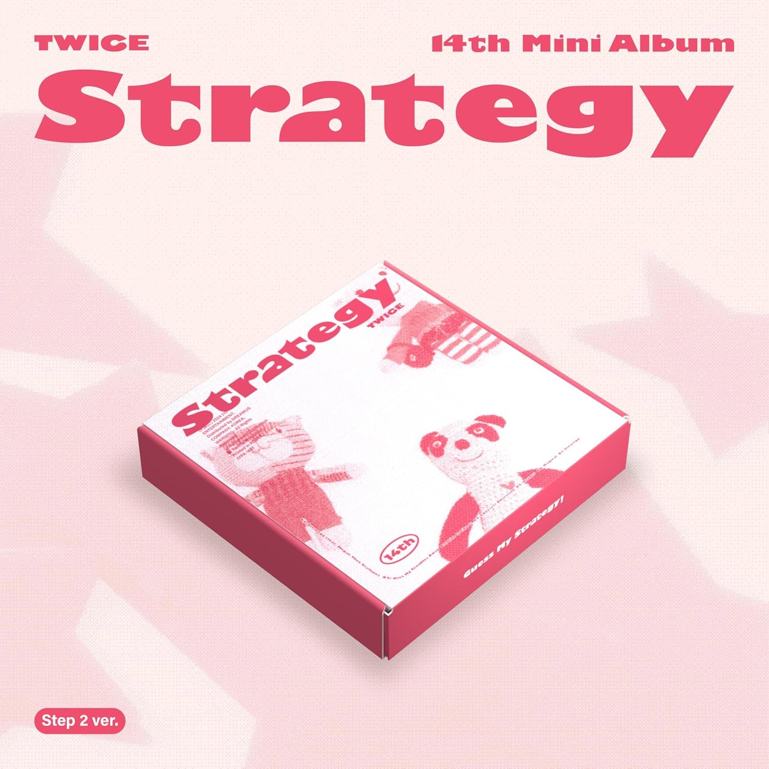 Foto 4 pulgar | Álbum Twice Strategy 14th Mini Con Álbum De Fotos, Set De 3 Versiones - Venta Internacional.