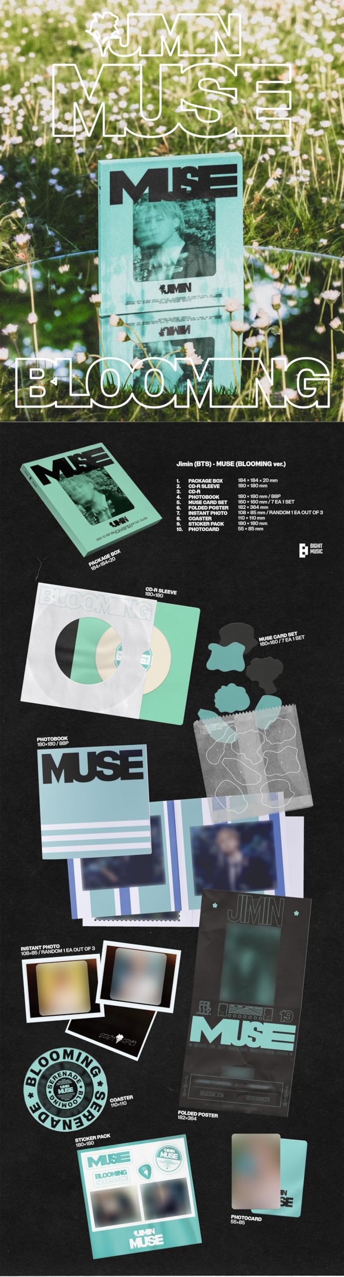 Foto 3 pulgar | Álbum Interscope Muse [blooming Ver.] - Venta Internacional.