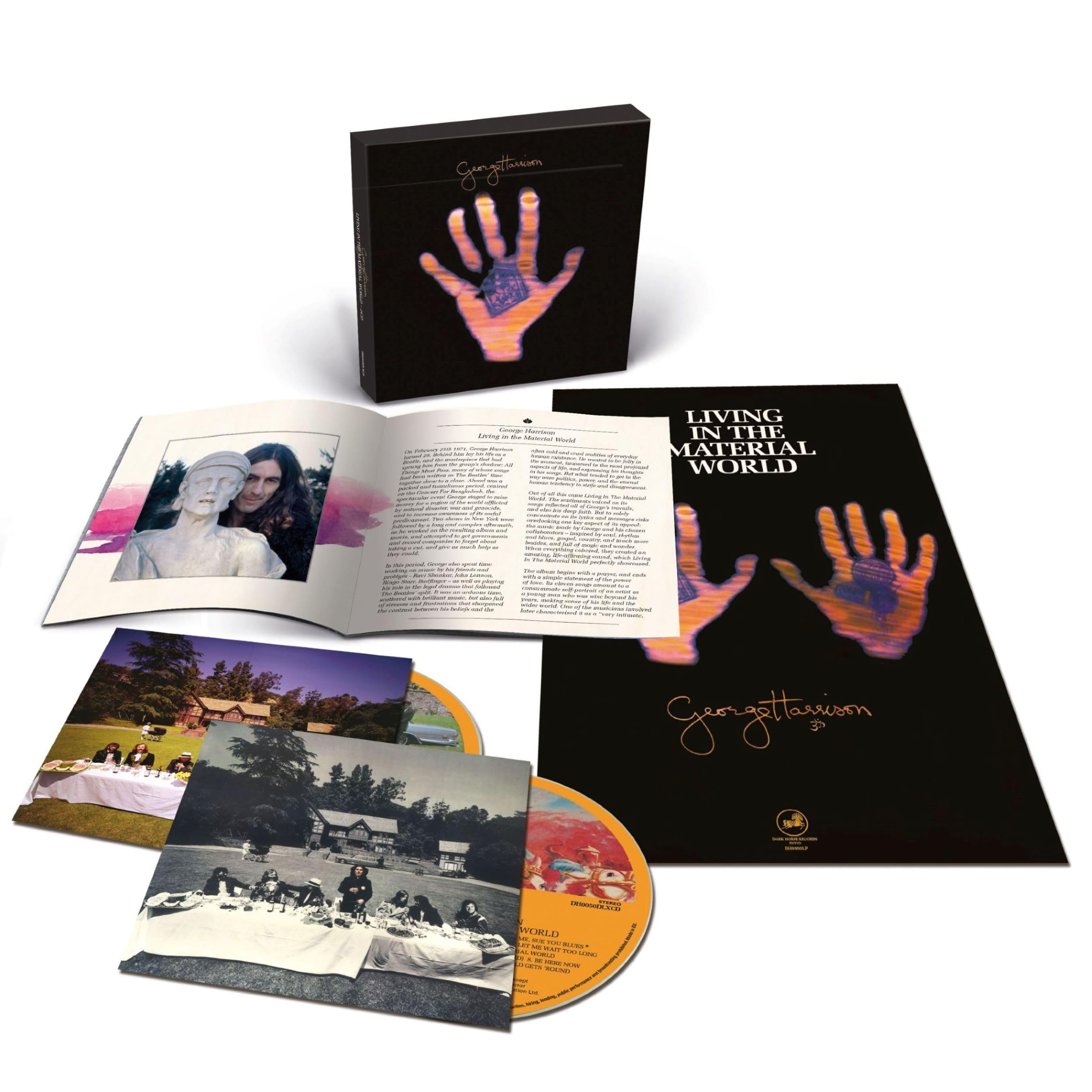 Foto 2 pulgar | Edición De Lujo En Cd: 50 Aniversario De Living In The Material World - Venta Internacional.