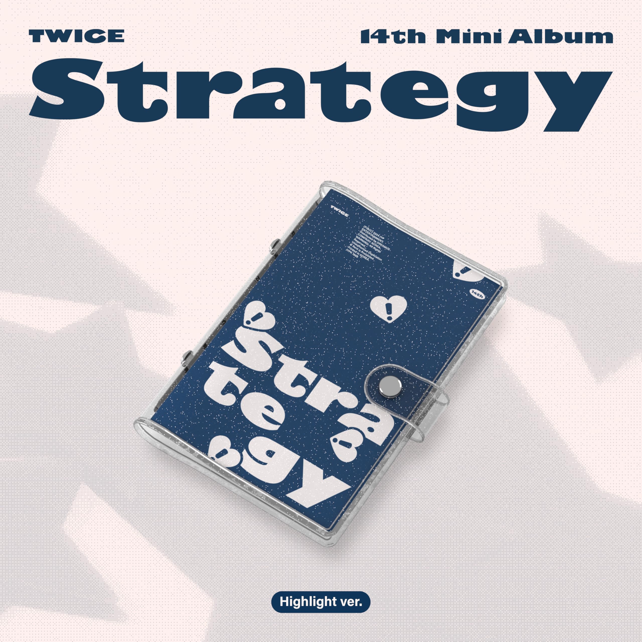 Foto 2 pulgar | Miniálbum Twice Strategy Highlight, 14ª Versión - Venta Internacional.