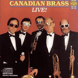 Foto 1 | Cd Canadian Brass En Vivo! Sony - Venta Internacional.