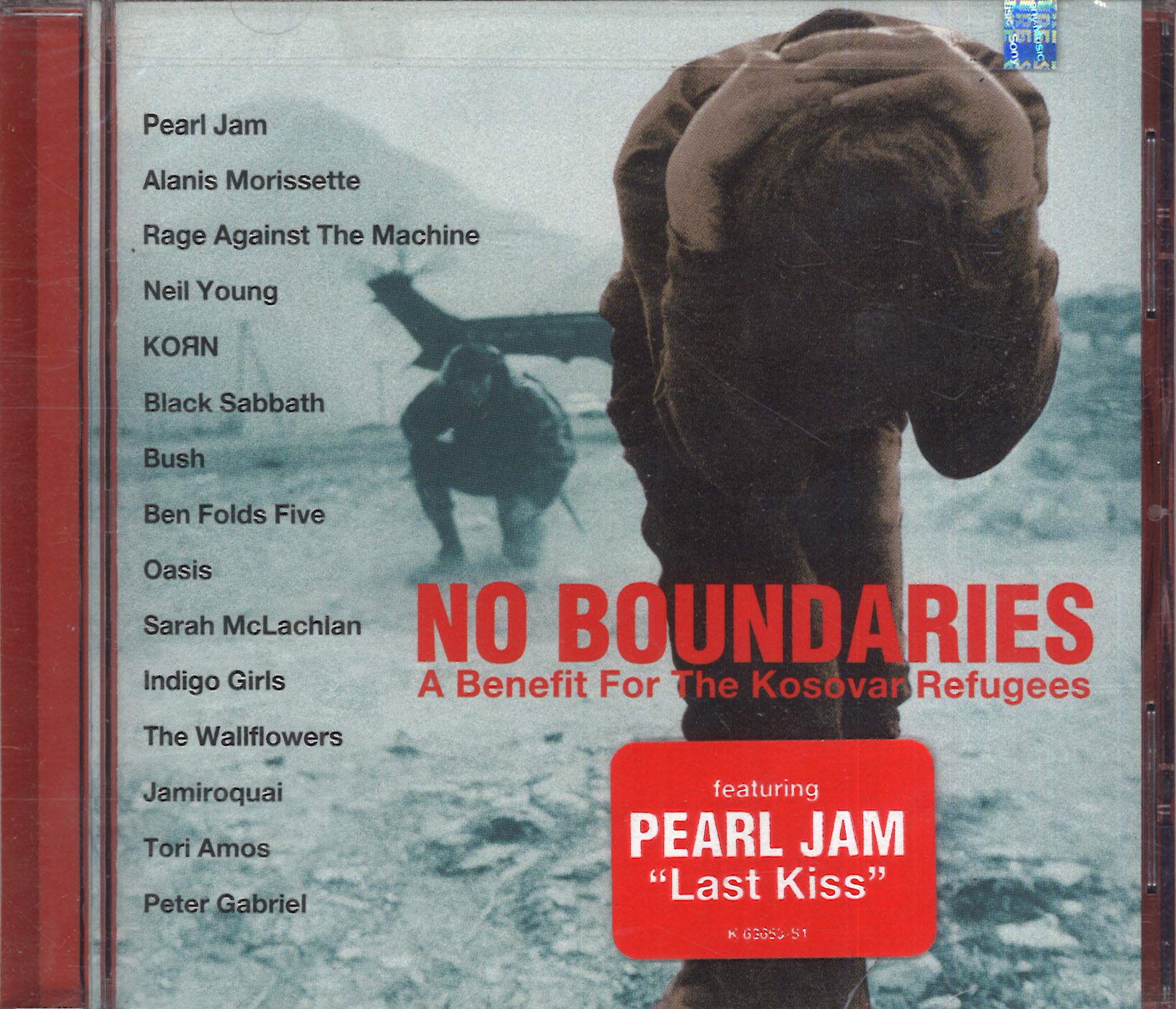 Compilación De Cd Sony No Boundaries: Un Beneficio Para Los Kosovares - Venta Internacional.