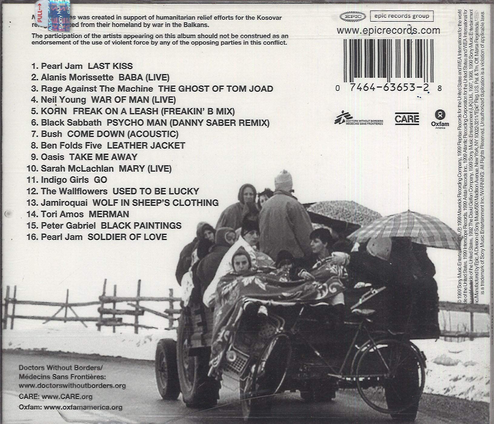 Foto 2 | Compilación De Cd Sony No Boundaries: Un Beneficio Para Los Kosovares - Venta Internacional.