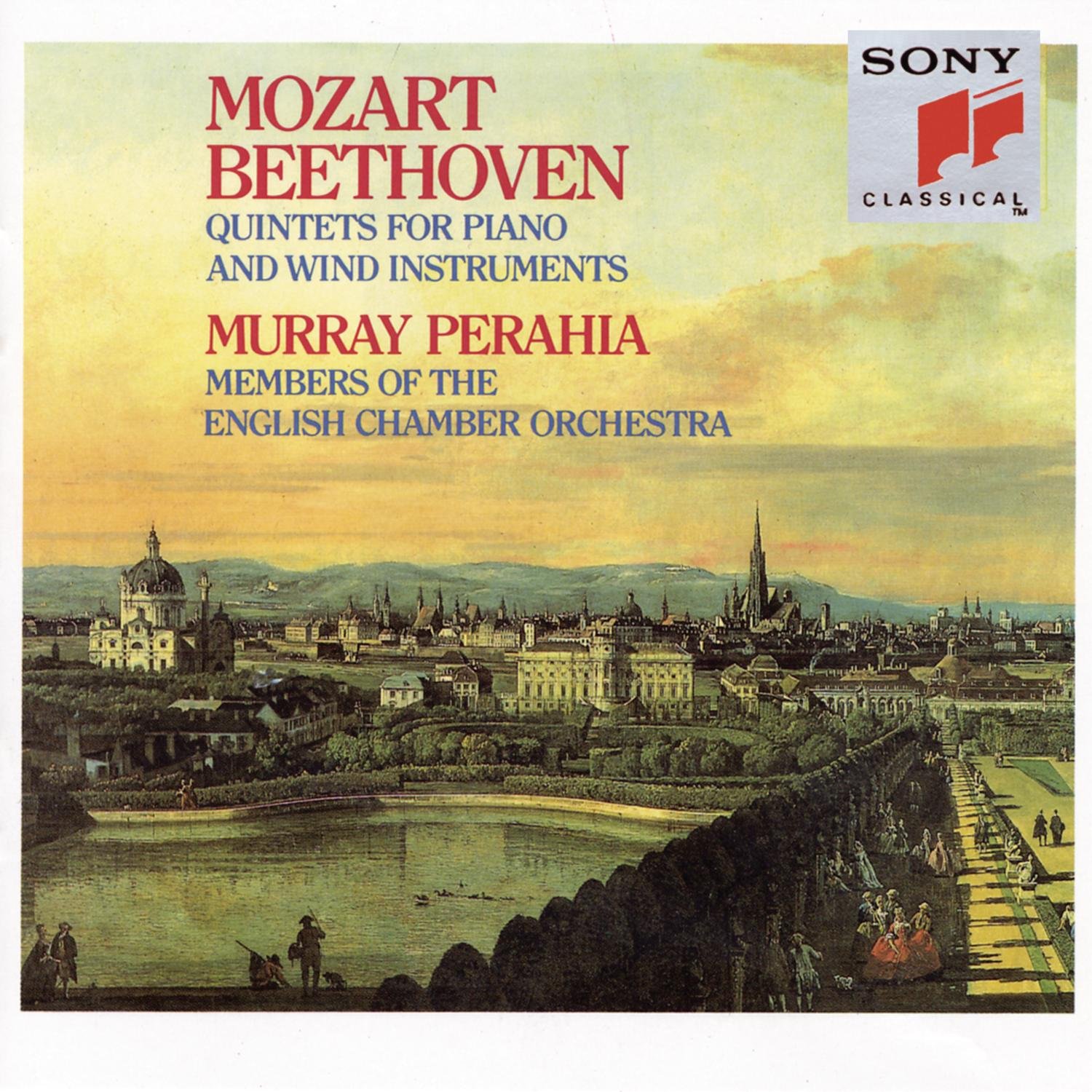 Cd Sony Mozart/ Beethoven: Quintetos Para Piano Y Vientos - Venta Internacional.