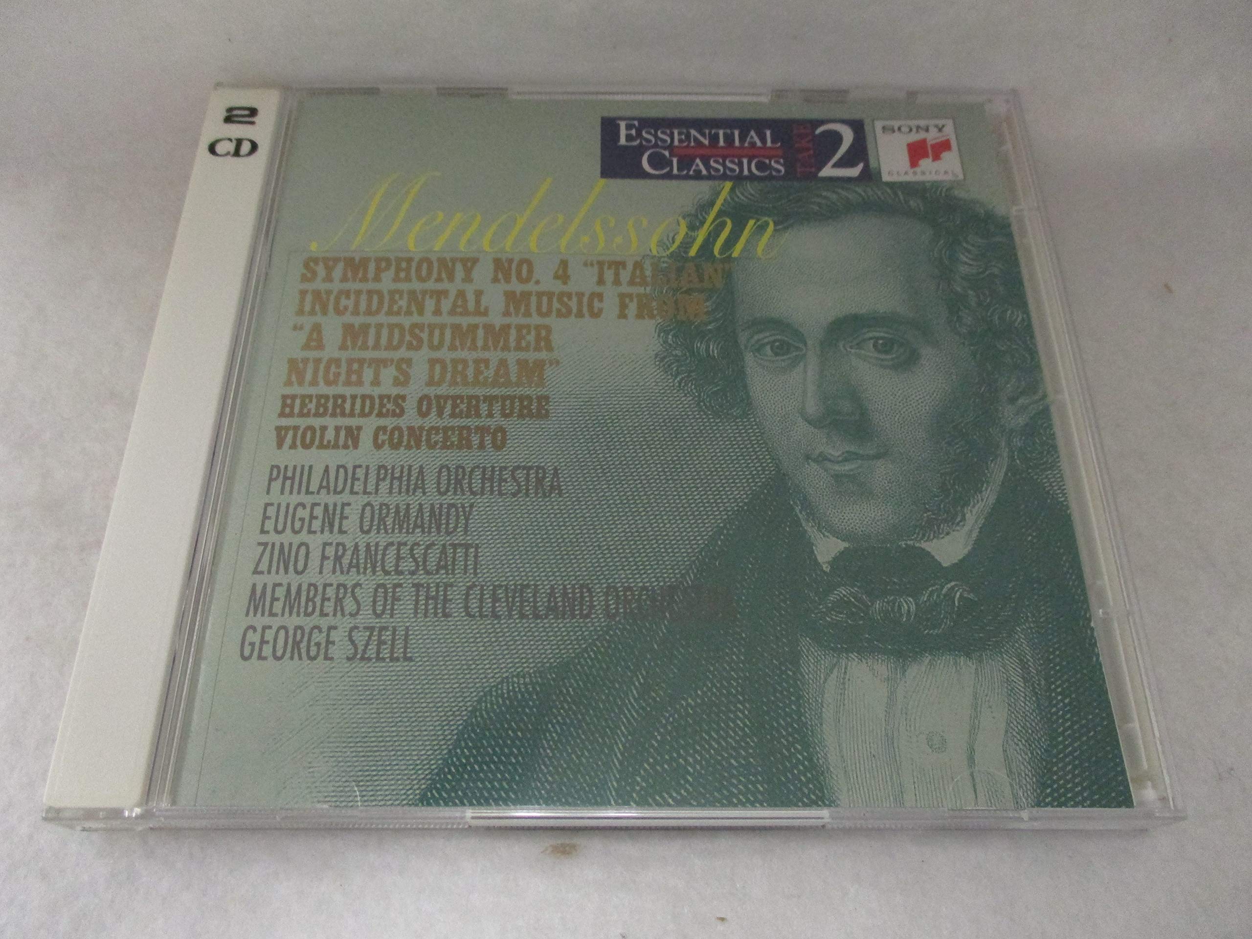 Cd Sony Essential Classics Take 2: Mendelssohn - Sinfonía Núm. 4 - Venta Internacional.