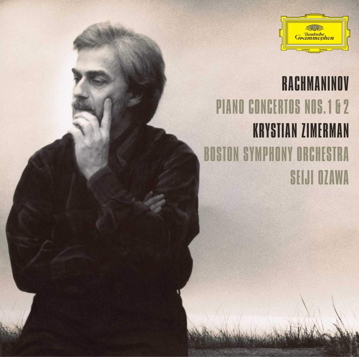 Cd Rachmaninov: Conciertos Para Piano Núms. 1 Y 2 - Zimerman/ozawa - Venta Internacional.