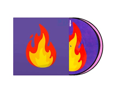 Foto 1 | Serato 2 X 12'' Emoji Series #2 Flame/record Multicolor
