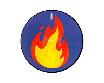 Foto 2 | Serato 2 X 12'' Emoji Series #2 Flame/record Multicolor