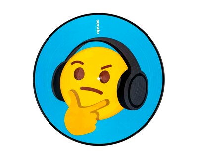 Foto 2 | Serato 2 X 12'' Emoji Series #4 Thinking/crying color Anaranjado