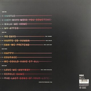 Foto 2 | Álbum Pink Hurts 2b Human 2 Lp Acetato Vinyl