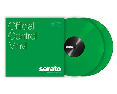Foto 1 | Vinilo de Rendimiento Serato Performance Series Green color Verde 12" 2 Piezas