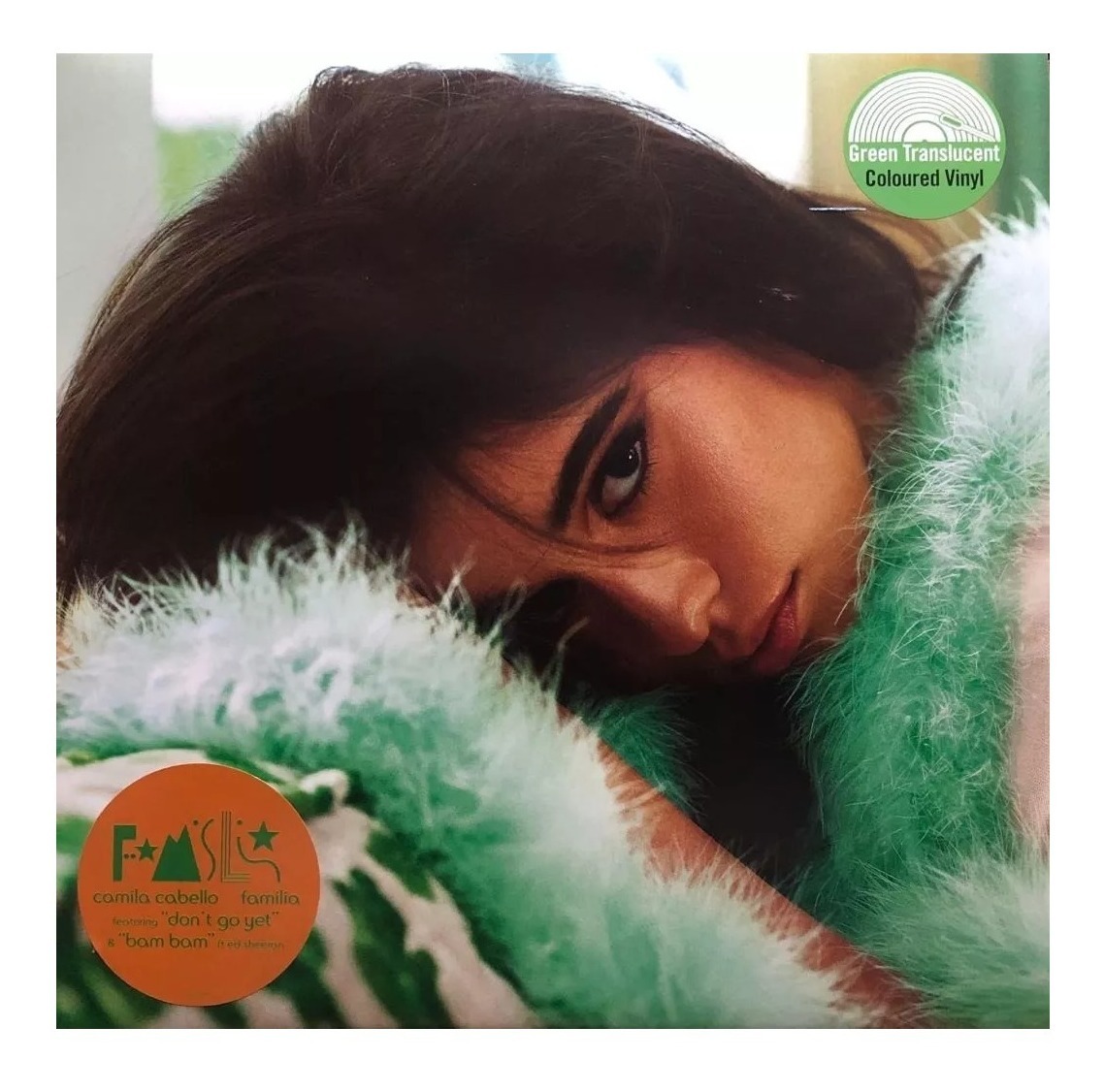 LP de Vinilo Camila Cabello Familia / Verde 12 Pulgadas