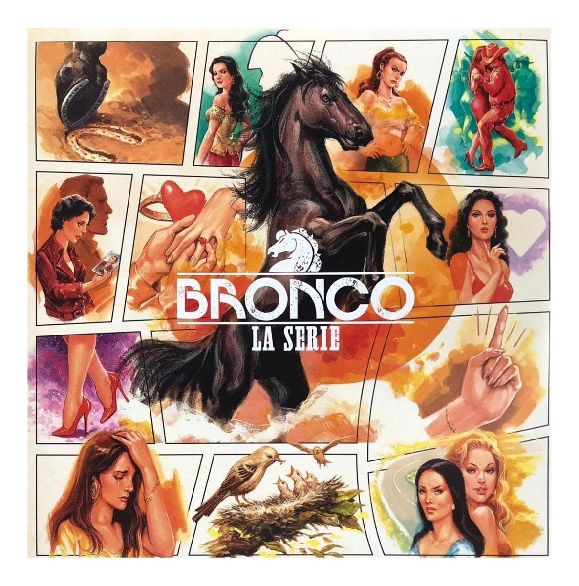 Foto 2 pulgar | Bronco - La Serie - 2 Lp Vinyl 12'' Sony Music