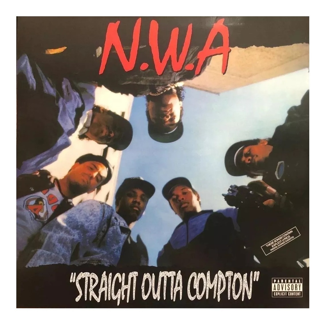 Foto 2 pulgar | LP de Vinilo N.W.A. Straight Outta Compton 12'' Warner Music