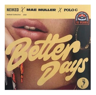 Foto 1 | Lp Vinyl 12'' Neiked Mae Muller Ft Polo G Better Days