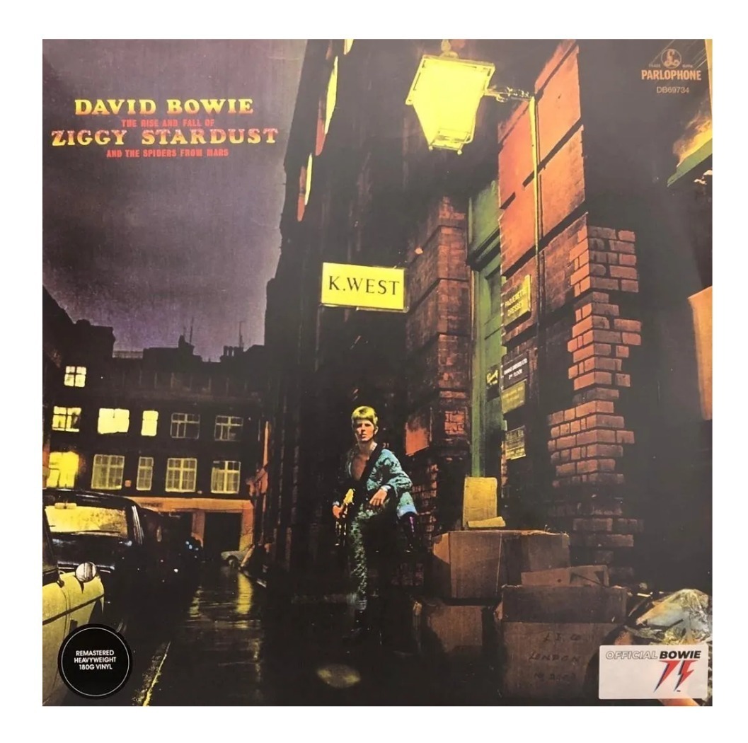 Lp de Vinilo 12" Rise Fall Ziggy Stardust Mars Bowie Warner Music