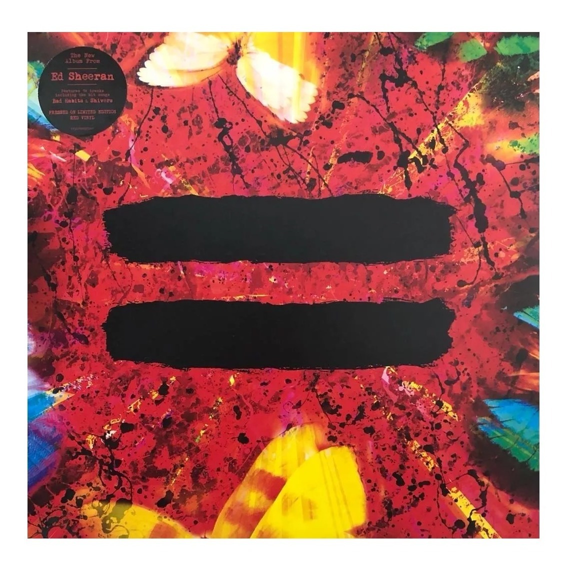 Foto 2 pulgar | Ed Sheeran Equals Lp Vinyl Rojo 12''