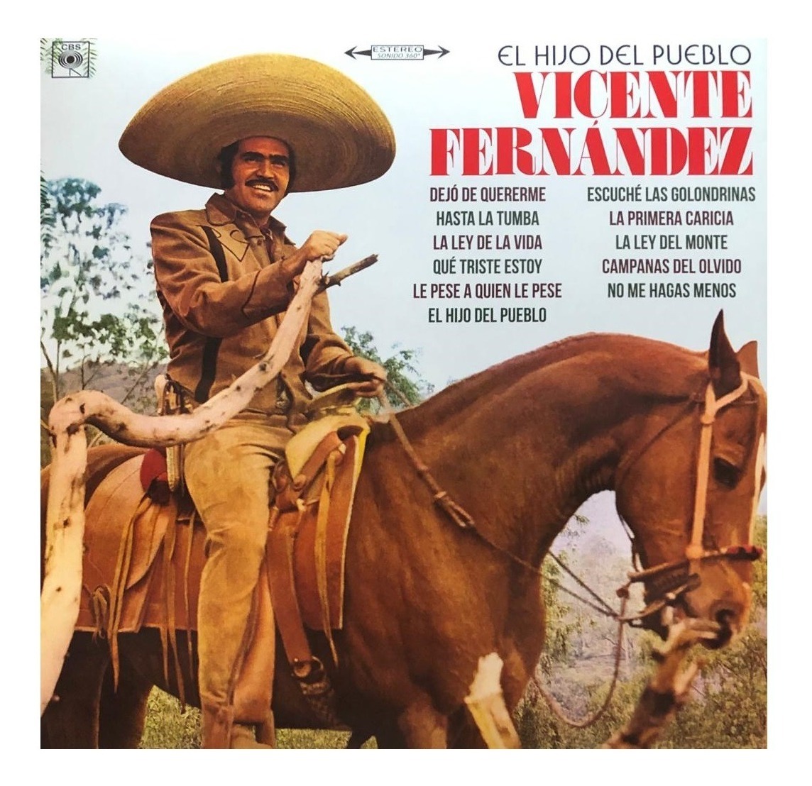 Foto 2 pulgar | Vicente Fernández El Hijo Del Pueblo Lp Vinyl 12'' Sony Music