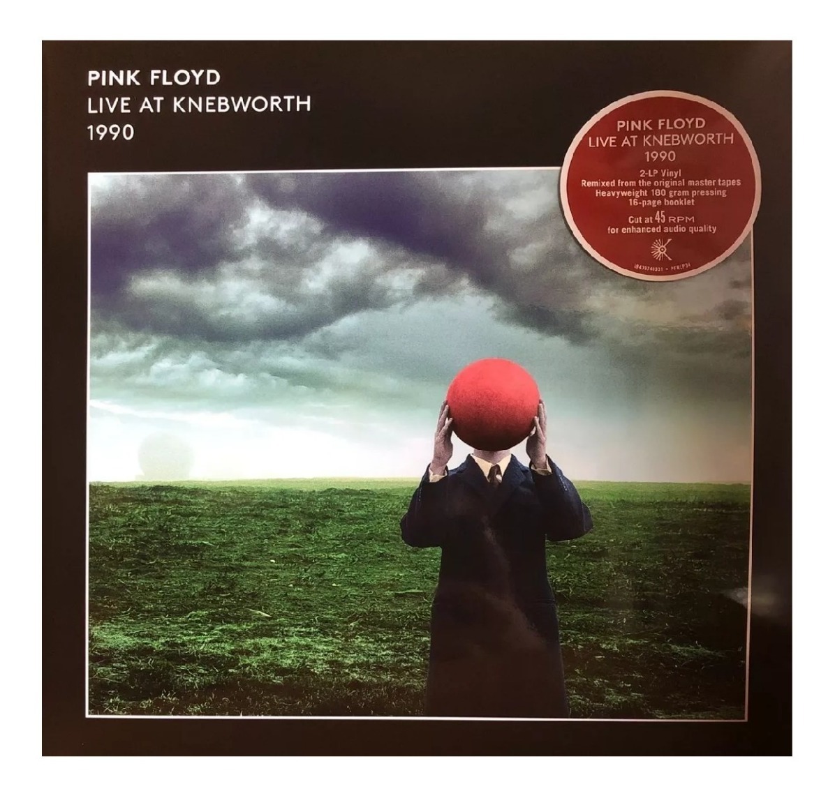 Foto 2 pulgar | 2 LP Vinyl 12'' Pink Floyd Live At Knebworth 1990