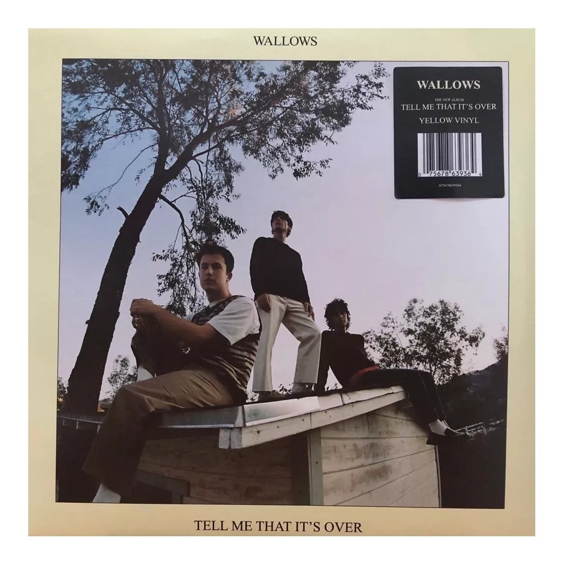 Foto 2 pulgar | Wallows Tell Me That It's Over Lp Vinyl 12'' Amarillo Warner Music