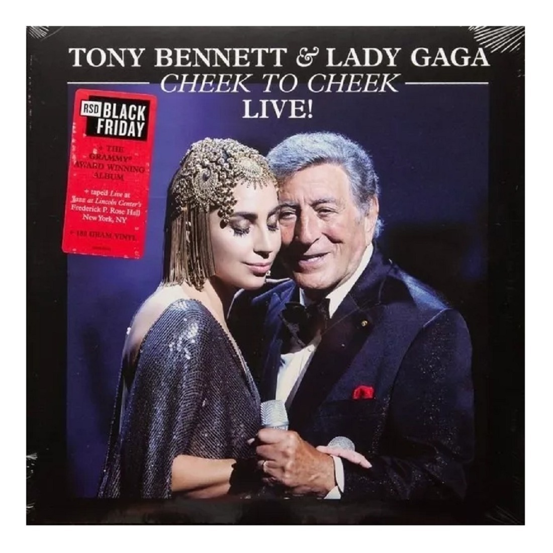 Foto 2 pulgar | 2 Lp Vinyl 12'' Tony Bennett y Lady Gaga Cheek Live Rsd Black