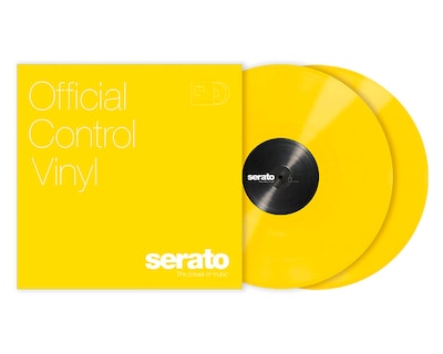 Foto 1 | Vinil Serato Official Control color Amarillo 2 Piezas