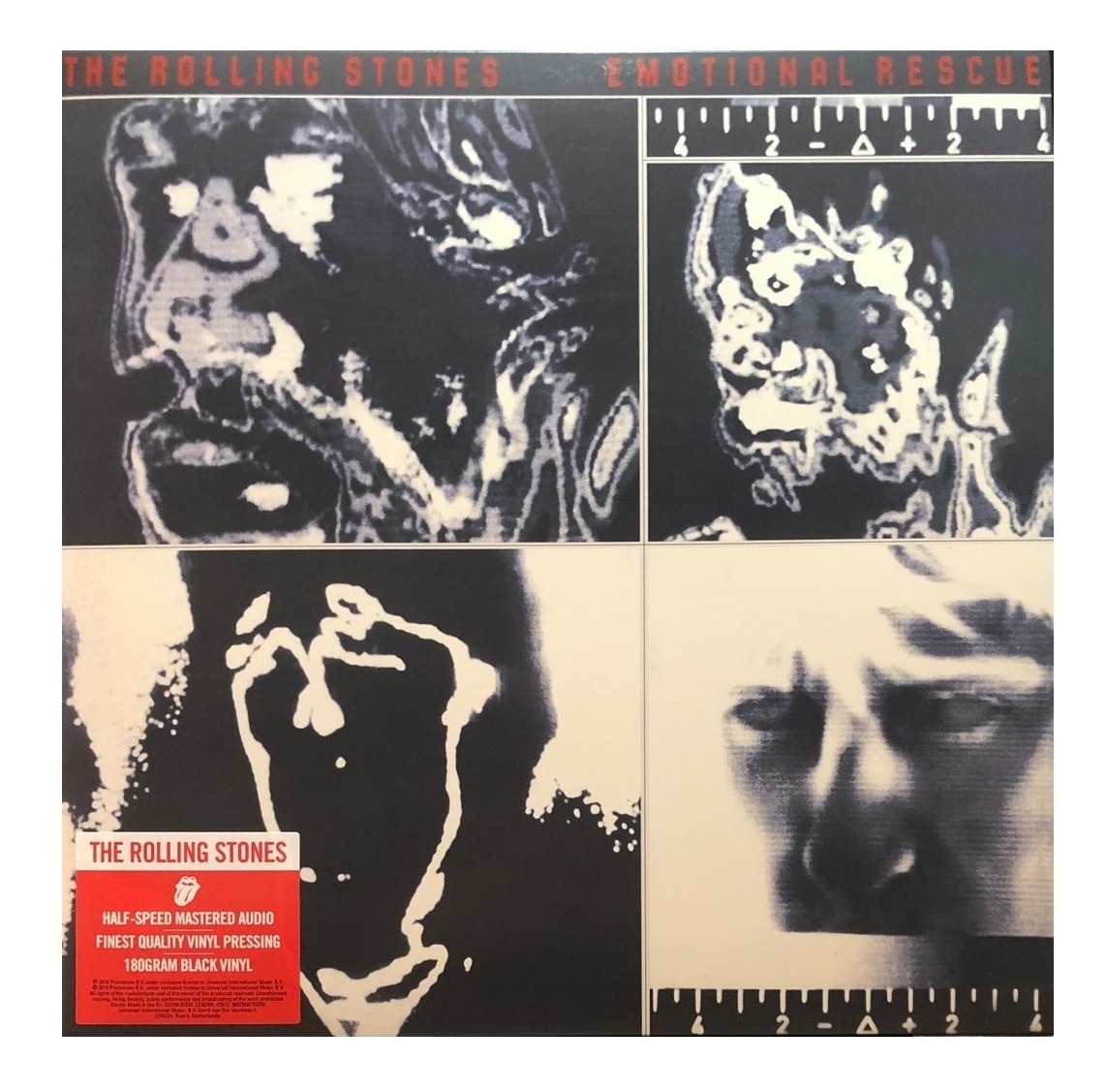 Foto 2 pulgar | LP de Vinilo The Rolling Stones Emotional Rescue 12''