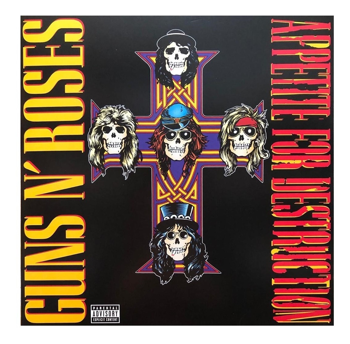 Appetite For Destruction Guns N Roses Lp Vinyl 12''