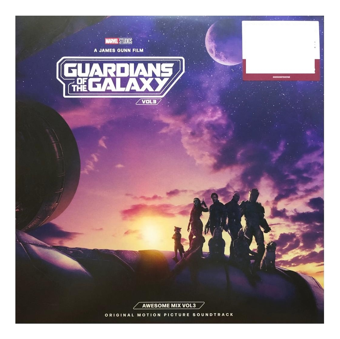 Foto 2 pulgar | LP de Vinilo Guardians of the Galaxy Vol 3 Soundtrack Multicolor 2 Piezas