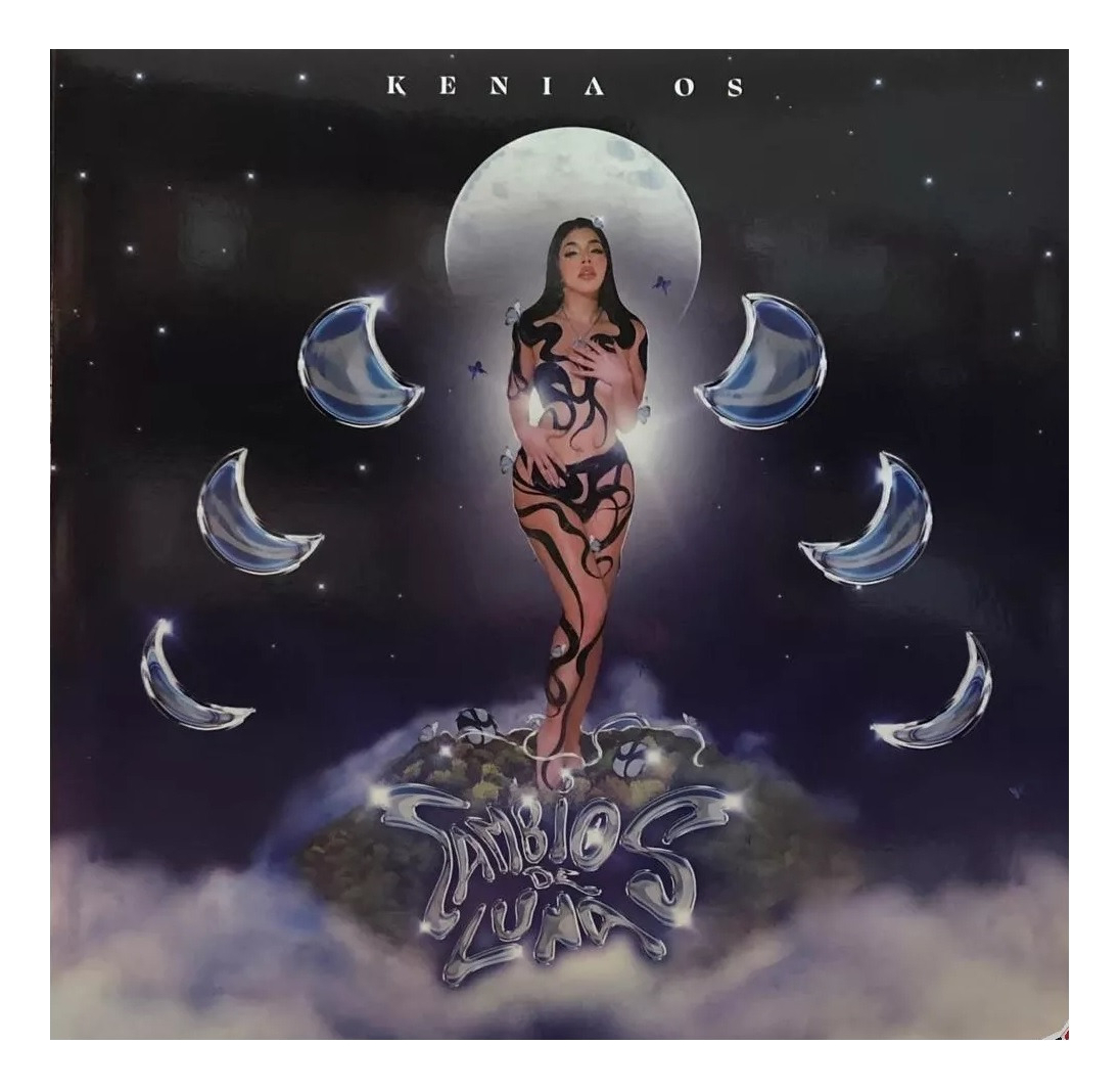 Foto 1 | Lp Vinyl Kenia Os Cambios De Luna Blue Azul
