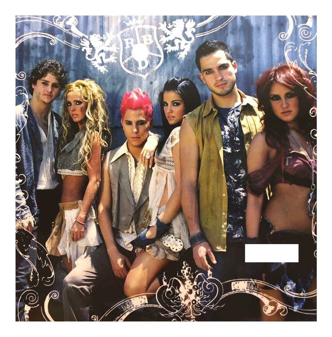 LP de Vinilo RBD Rebelde Celestial color Verde